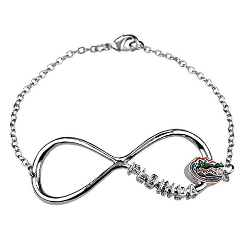 Infinity Bracelet, Florida, Bracelet 8.5"L Charm 2.5" x 0.73"