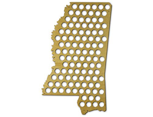 Beer Cap Trap Mississippi 23 in x 14 in x .25 in