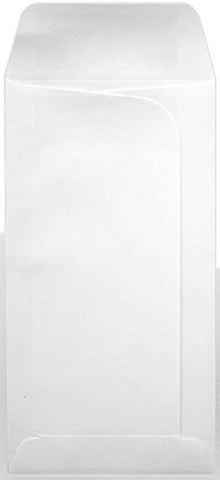 Action Envelope Large Drive-In Banking Envelopes (3 3/4 x 7) - 24lb. White (50 Qty)