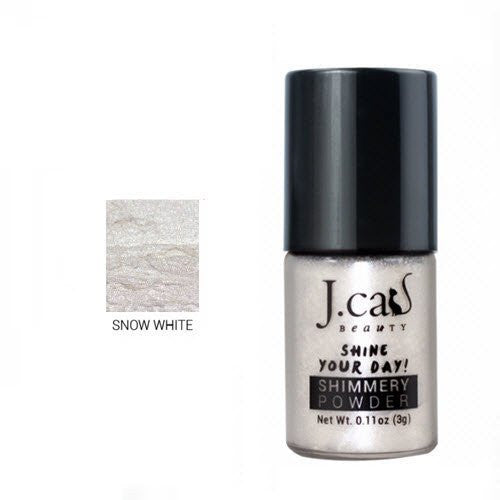 2 Pack J. Cat Shimmery Powder 136 Snow White