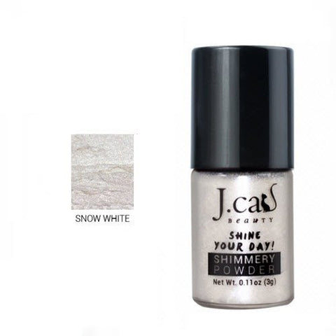 2 Pack J. Cat Shimmery Powder 136 Snow White