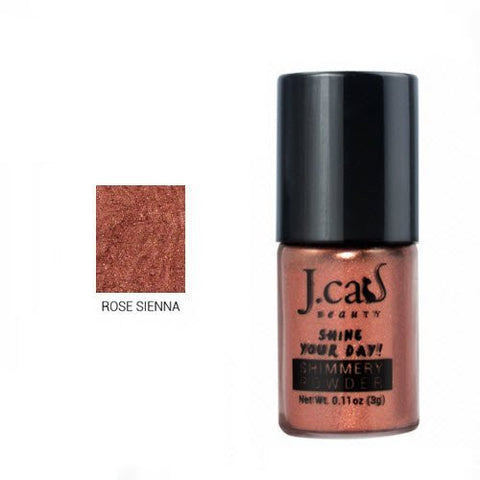 2 Pack J. Cat Shimmery Powder 106 Rose Sienna