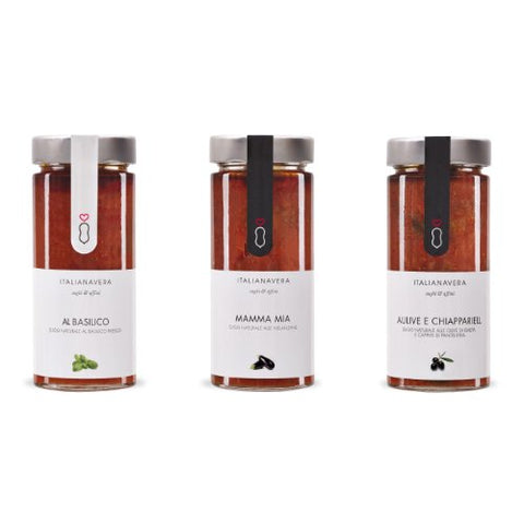 Italianavera All Natural Tomato Sauce, Fresh Basil