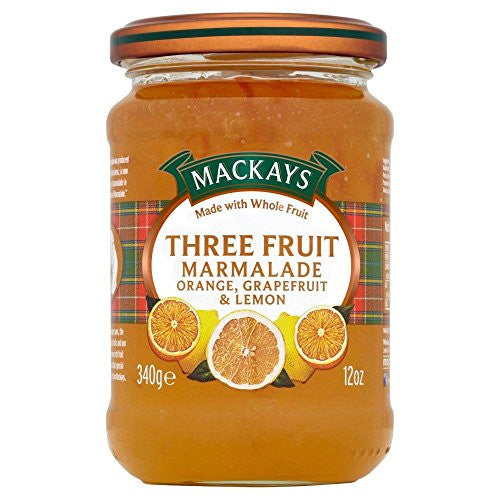 MACKAYS 3 FRUIT MARMALADE (12oz)