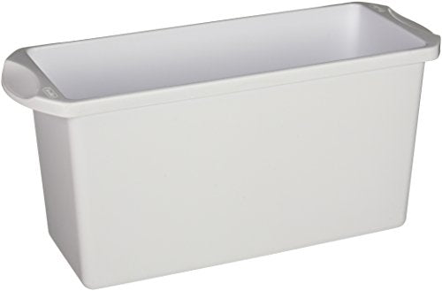 Ice Cube Bin, White, 13 1/4" L X 5 1/8" W X 6" H