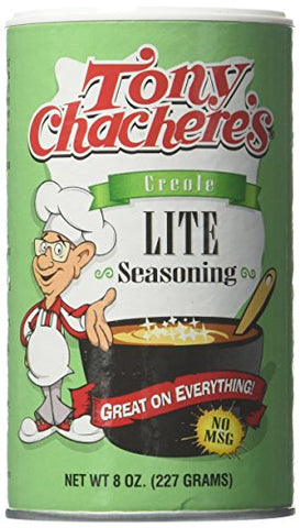 Tony Chachere's Creole Foods Lite Salt 8oz