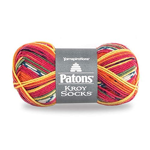 Patons Kroy 1.75 oz (Mexicala Stripes)