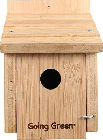 Audubon Deluxe Bamboo Wren House  5.75”D X 5.5”W X 8”H