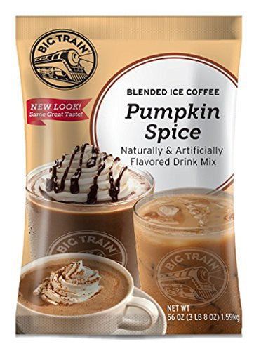 Big Train Blended Ice Coffee Mix Pumpkin Spice 3.5 lb