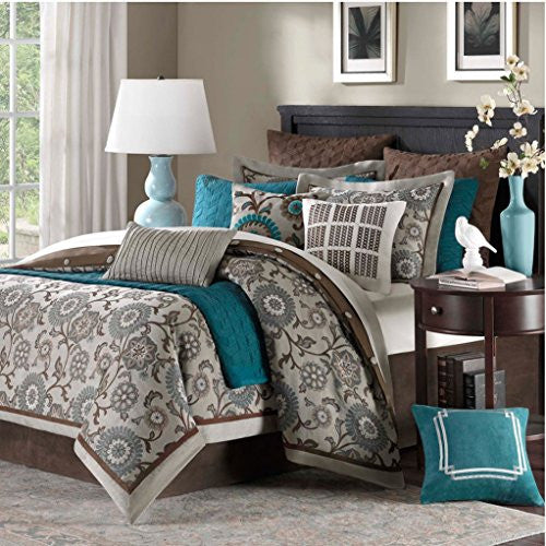 Hampton Hill Bennett Place Duvet Style Comforter Set - Multi - Twin