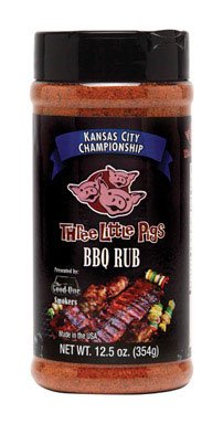Three Little Pigs Championship BBQ Rub, 12.50 oz.