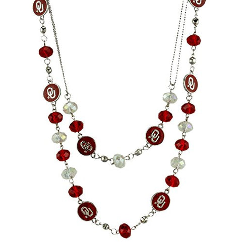 Multi-Strand Bead Necklace, Oklahoma, 12" L