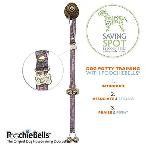 PoochieBells Classic Saving Spot Adopt & Rescue Slate