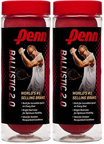 Penn Ballistic 2.0 Racquetballs
