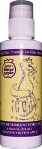 Grannick's Bitter Apple Taste Deterrent for Cats - Dabber Top Bottle, 4 oz