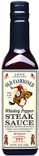 Old Fashioned Whiskey Pepper Steak Sauce 10oz