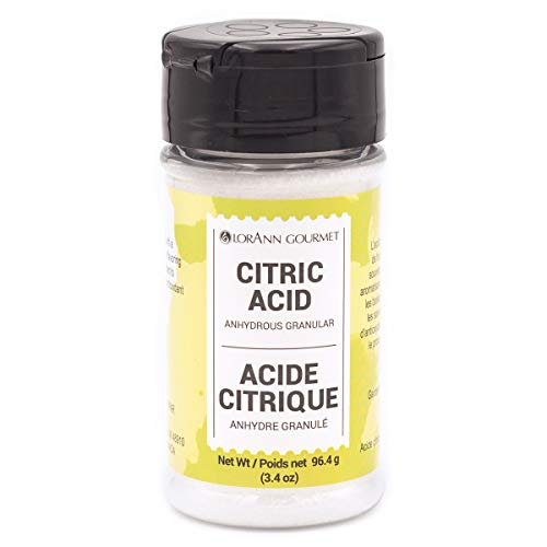 Citric Acid (Anhydrous Granular) 3.4 ounce Jar