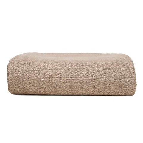 Rayon from Bamboo Queen Bed Blanket in Champagne