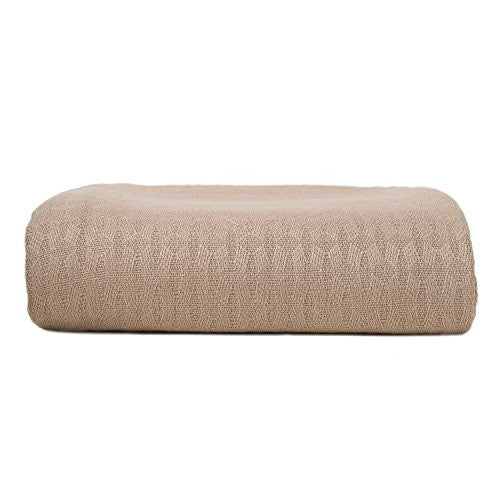 Rayon from Bamboo King/CK Bed Blanket in Champagne