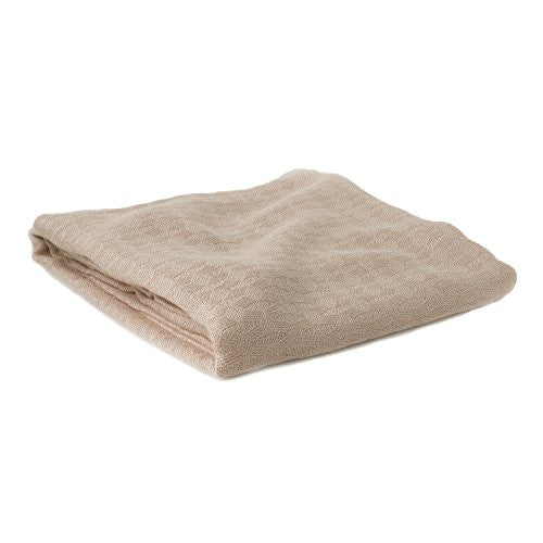 Rayon from Bamboo Travel/Throw Bed Blanket in Champagne