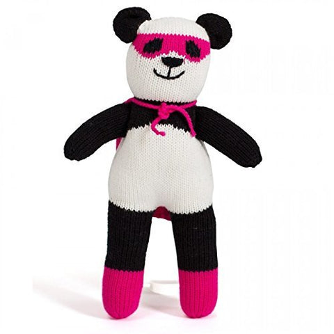 Super Panda Doll, Black/Pink