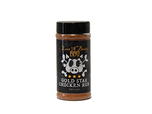 Loot N' Booty - Gold Star Chicken Rub, 13 oz.