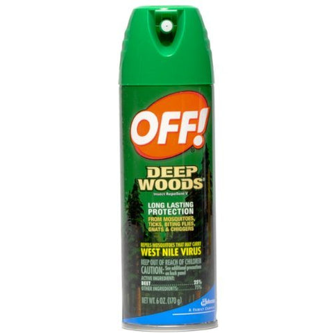 Off! Aerosol Insect Repellent - Deep Woods 6 oz