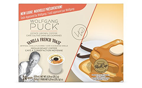 WOLFGANG PUCK, VANILLA FRENCH TOAST (24 SINGLE SERVE CUPS)