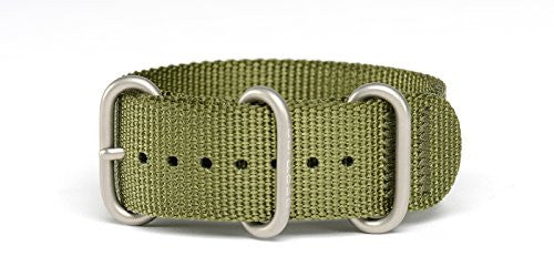 DX3 Nylon 7/8" Forest Matte Stainless Steel
