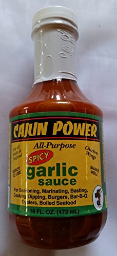 Cajun Power Products Garlic Sauce Spicy 16oz