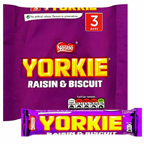 Nestle Yorkie Raisin & Biscuit 44g (1.6oz) (not in pricelist)