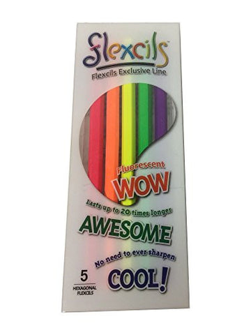 FLEXCILS - 5 PACK - Neon Colors