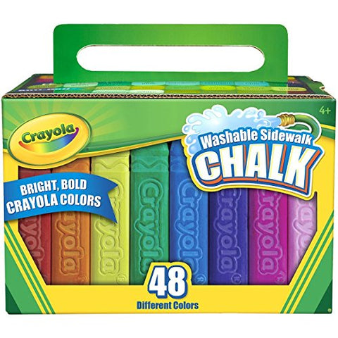 48 ct. Sidewalk Chalk w/Tropical Colors