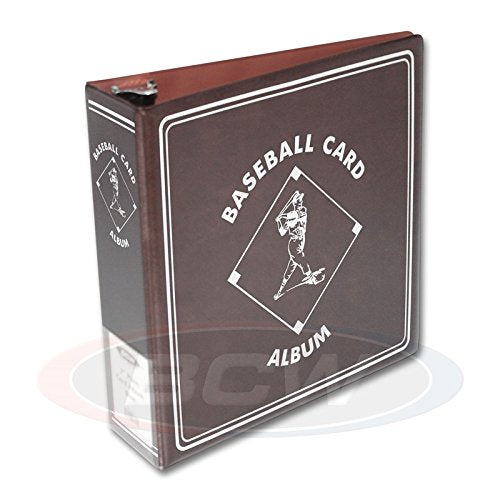 3" Album - Baseball - Burgundy