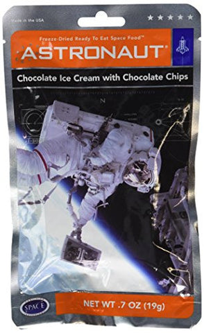 Astronaut Chocolate Chocolate Chip Ice Cream .7oz