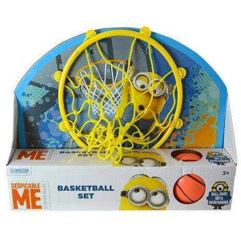 Plastic Minions Basketball Set 4 pcs