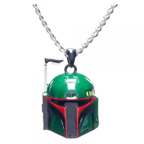 Star Wars 3D Boba Fett Necklace