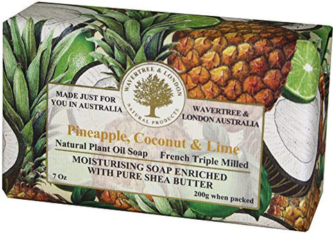 Pineapple, Coconut & Lime Wavertree and London Soap 200g