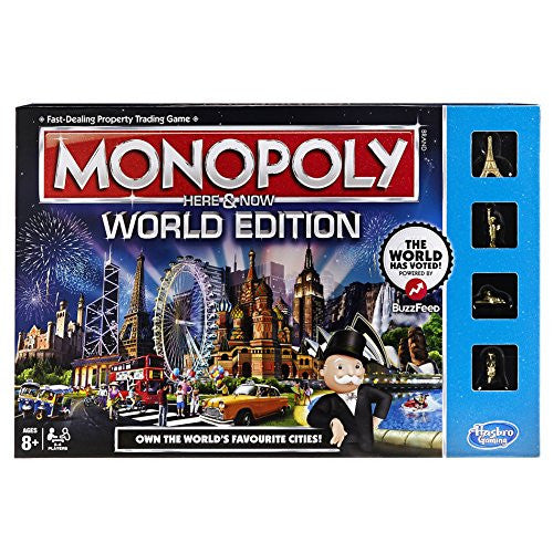 Monopoly Here and Now World Edition Board Game