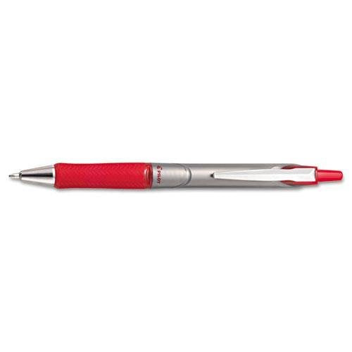 Acroball Pro Retractable Ball Point Pen, Medium - Red Ink