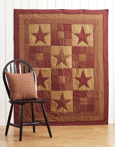 Ninepatch Quilted Throw, 50"x60"