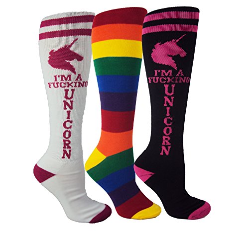 MOXY Socks Proud Super Unicorn! 3-Pack