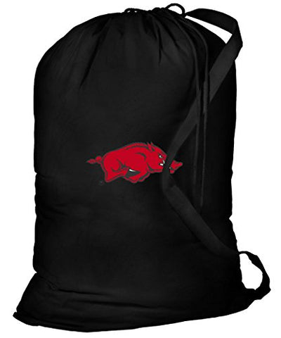 Arkansas Razorbacks Laundry Bag Black (33.5”x23.75”)