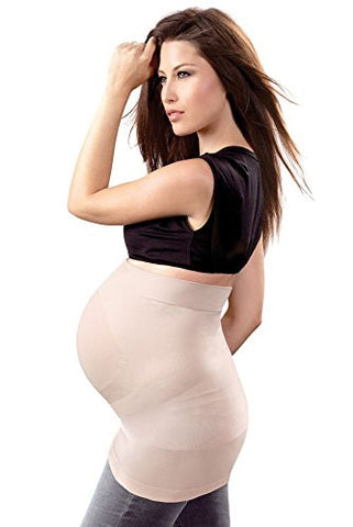 Maternity Built-in Support BellyBand - Nude, Small/Medium