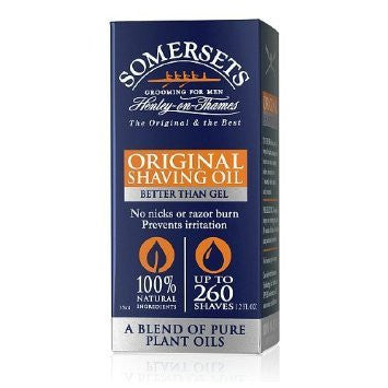 Somersets Original Shave Oil, 1.2 oz