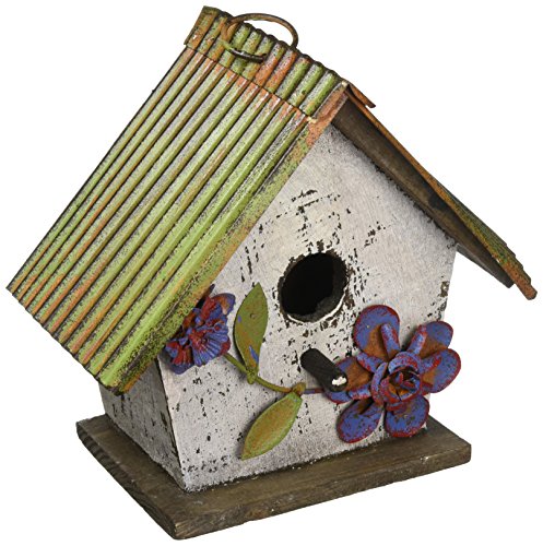 "White Flower" Birdhouse