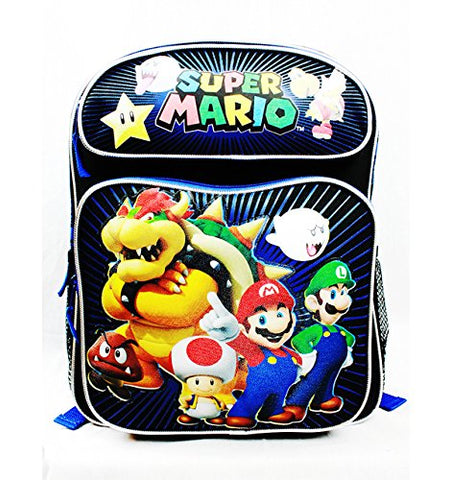 Nintendo Super Mario Medium, Size 14 x 11 x 4 Backpack