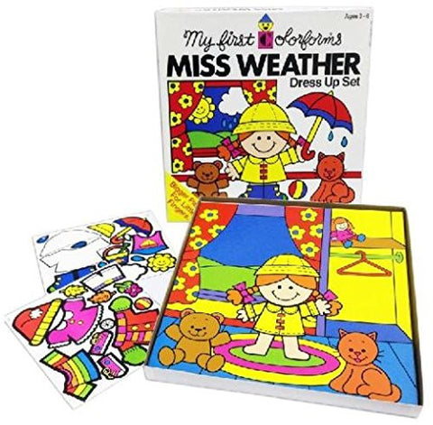 Colorforms Classic Set - Miss Weather Dress Up Set