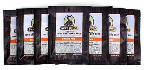 100% Grass Fed Beef Jerky - Prairie Fire