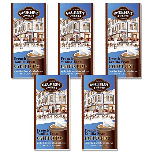 Year Round Packets McSteven's Gourmet Sweets Natural French Vanilla Bean Chocolate Cappuccino Packets, 1.25 Oz